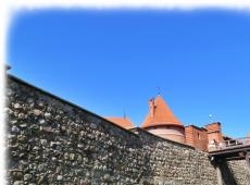 Burg Trakai -Berg der Kreuze Litauen